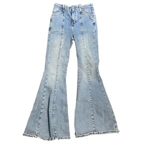 Free People We the Free Bell Bottom Flared Jeans Sz 30